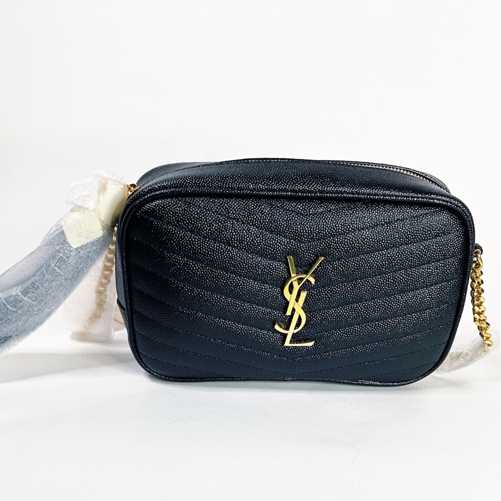 YSL Mini Lou Quilted Leather Camera Bag